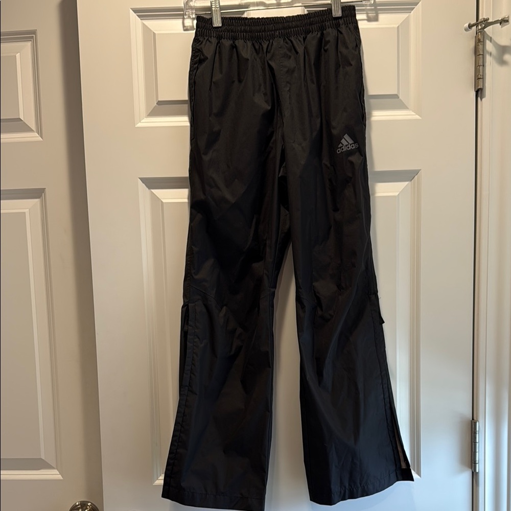 Adidas Kids Black Golf Rain Pants size Medium